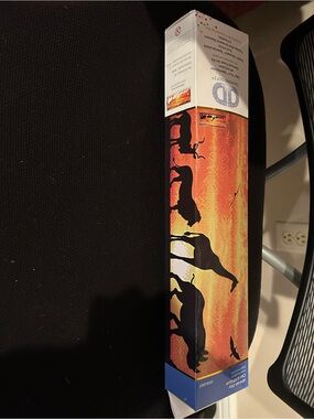 Diamond Dotz African Safari Silhouette Diamond Art - Orange Sunset